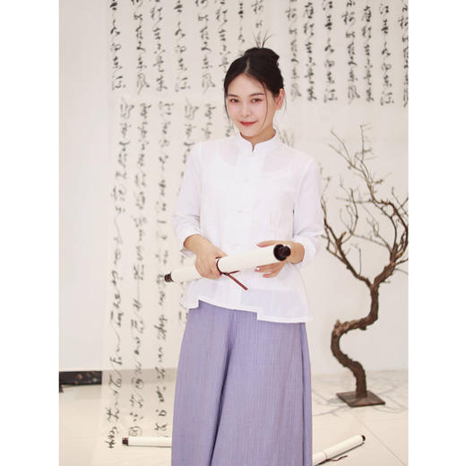 【抖音专属】衬衫（20705338-山矾A454
） 商品图0