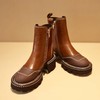 【抖音专属】马丁靴（DD2216302咖啡） 商品缩略图0
