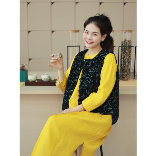 马甲（22804001-育阳染P241） 商品图0