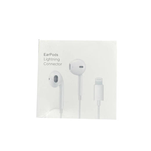 苹果耳机7代-14代专用耳机（C100正版）蓝牙弹窗扁头支持转接口可通话线控耳机1盒 商品图2