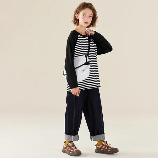 【24年反季特价清仓】龙之涵 亲子款小线条长袖衫 抗静电 婴幼儿A类标准 3色可选 100-175码 商品图4