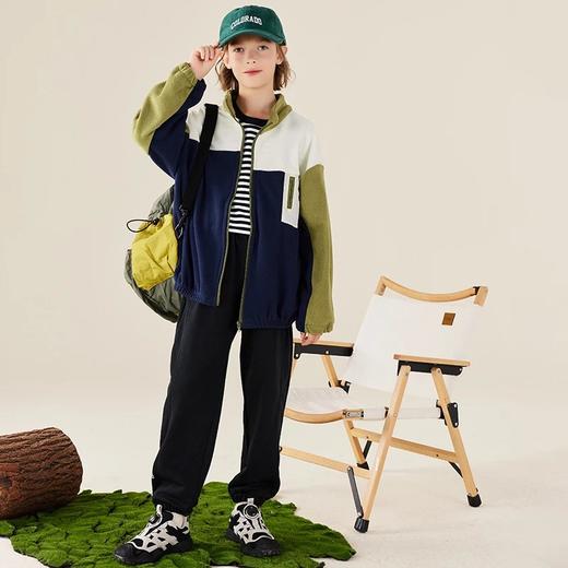 【爆款特价返场 7天发货】龙之涵 亲子款“云朵旅行记”休闲卫裤 秋冬新款中大童毛圈布卫裤 婴幼儿A类标准 4色可选 100-175码 商品图10