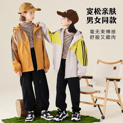 【爆款特价返场 7天发货】龙之涵 亲子款“云朵旅行记”休闲卫裤 秋冬新款中大童毛圈布卫裤 婴幼儿A类标准 4色可选 100-175码 商品图3