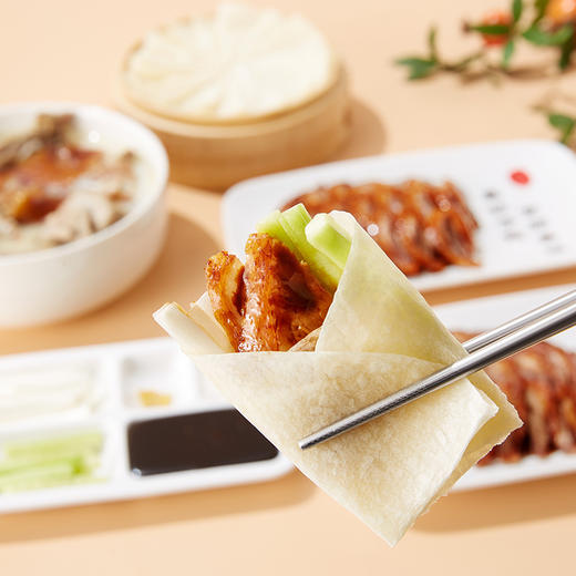 【绿豆糕26年4月到期/烤鸭26年10月到期】冷冻品~手工片制烤鸭礼盒（升级版） 商品图3