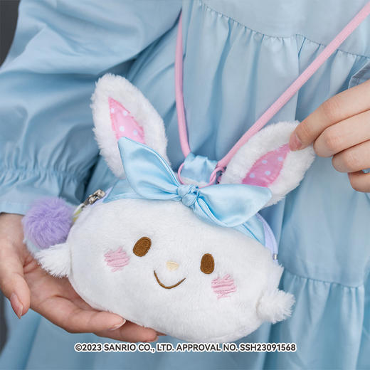 【GSC现货】三丽鸥许愿兔可爱毛绒斜挎包小包零钱包 商品图2