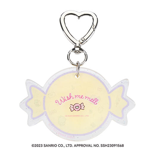 【GSC现货】三丽鸥许愿兔奶黄色钥匙扣亚克力挂件 商品图3