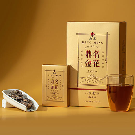 2017鼎名金花 金花白茶180g 商品图0