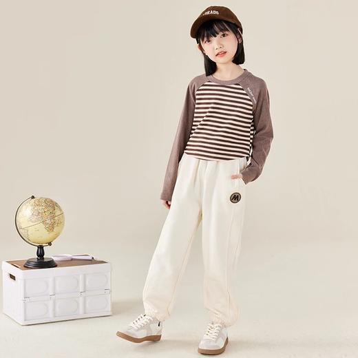 【爆款特价返场 7天发货】龙之涵 亲子款“云朵旅行记”休闲卫裤 秋冬新款中大童毛圈布卫裤 婴幼儿A类标准 4色可选 100-175码 商品图5