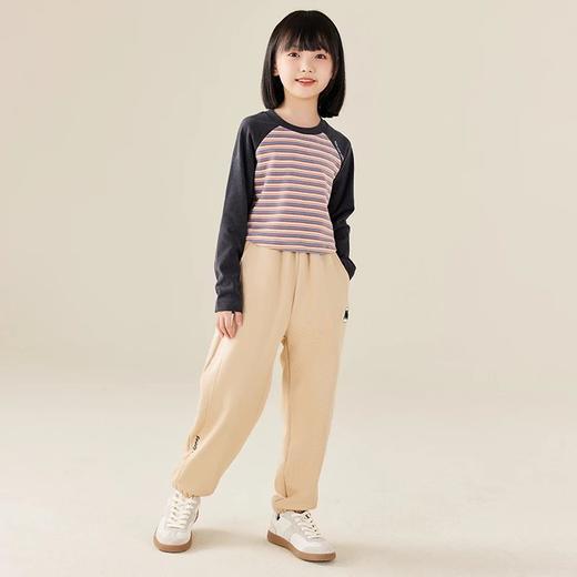 【爆款特价返场 7天发货】龙之涵 亲子款“云朵旅行记”休闲卫裤 秋冬新款中大童毛圈布卫裤 婴幼儿A类标准 4色可选 100-175码 商品图14