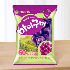 韩国进口好丽友葡萄味软糖66g/袋