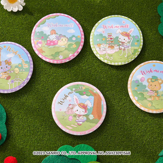 【GSC现货】三丽鸥许愿兔吧唧马口铁徽章GSM 商品图1