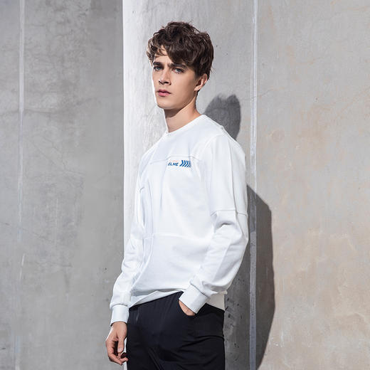 卡尔美休闲男士套头卫衣时尚男休闲套头衫 商品图2