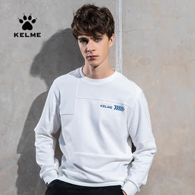 卡尔美休闲男士套头卫衣时尚男休闲套头衫