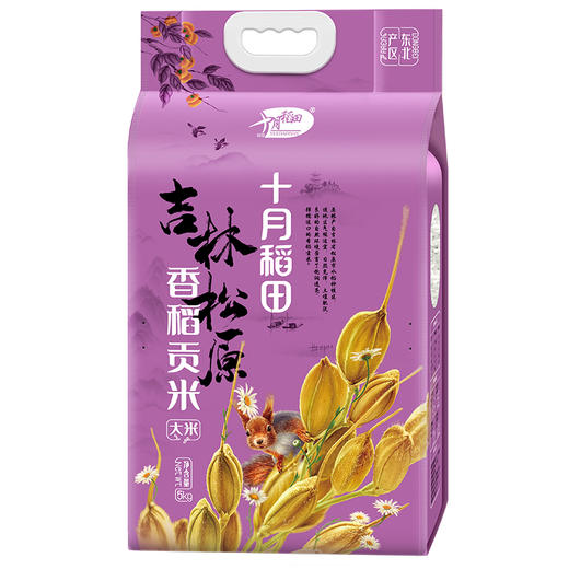 十月稻田香稻贡米5kg 商品图4