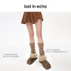 [福利价]虞书欣同款lost in echo毛绒厚底增高方头防寒保暖雪地靴短靴女 商品缩略图2