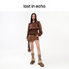 [福利价]虞书欣同款lost in echo毛绒厚底增高方头防寒保暖雪地靴短靴女 商品缩略图1