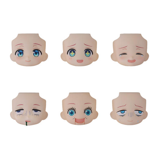 【GSC现货】粘土人More 替换用脸部零件 波奇酱精选 商品图4