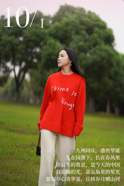 【新年鸿运】有兰 宽松圆领针织毛衣 LM3KT14 商品图3