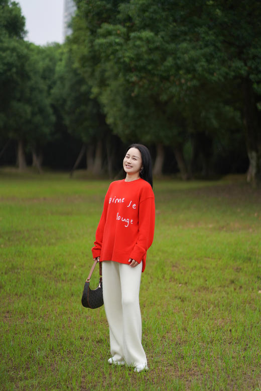 【新年鸿运】有兰 宽松圆领针织毛衣 LM3KT14 商品图10