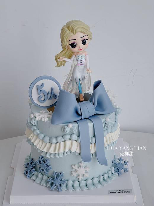 冰雪奇缘 · 奶油霜蛋糕（年龄数字请备注） 商品图1