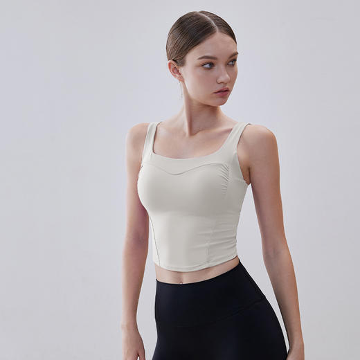 跃牌【禅语梵心系列】防震跑步美背健身文胸普拉提上衣瑜伽背心  WX2317（带胸垫） 商品图4