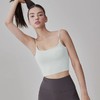 跃牌【周游世界系列】细肩带外穿瑜伽背心收副乳防震跑步健身美背运动内衣 BR1473（带胸垫） 商品缩略图3