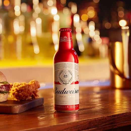 百威啤酒 玲珑红铝瓶 310ml*1瓶/6瓶/12瓶/24瓶 商品图3
