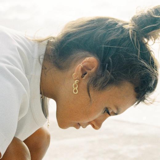 北京仓｜Agapee-ZYNA-24k镀金 耳环［法国设计师］ 商品图0