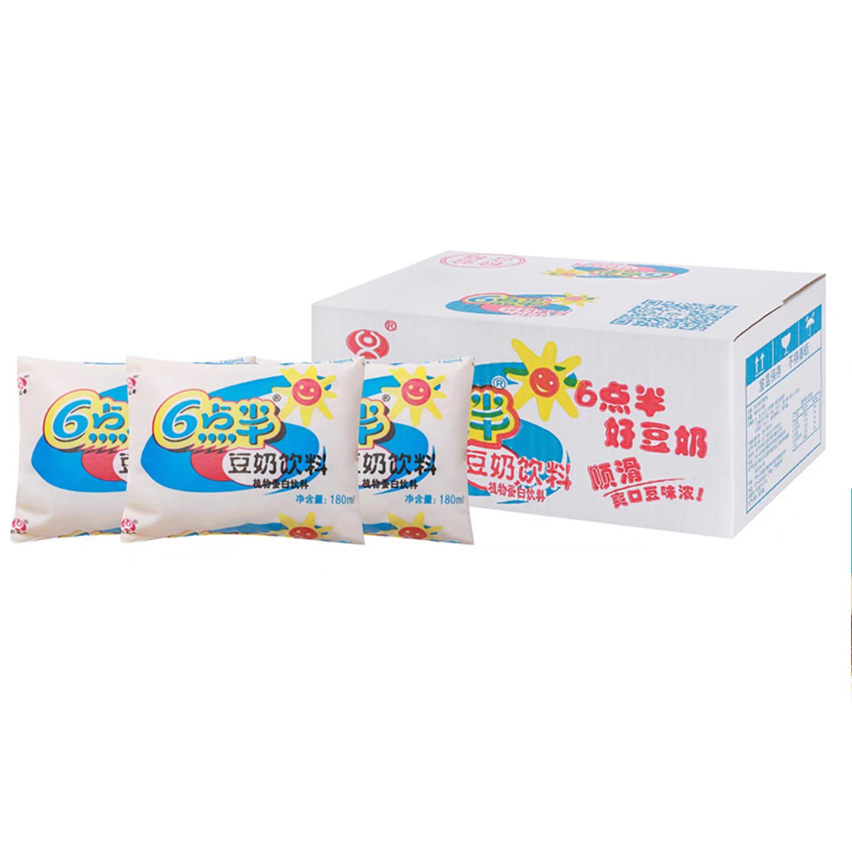 六点半豆奶饮料 160ml*30包/箱