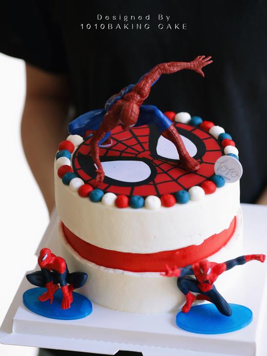 「蜘蛛侠·漫威」100%动物奶油（附图6寸加高·提前12小时预订） 商品图2