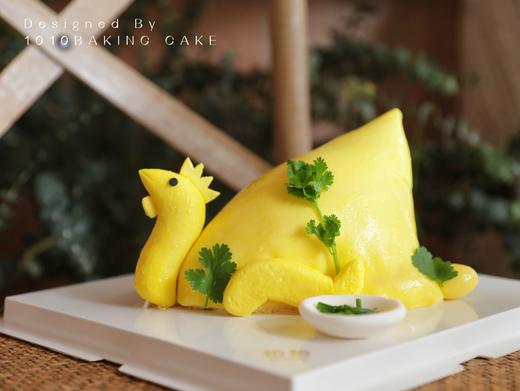 「广东，无鸡不成宴！」翻糖巧克力·100%动物奶油（附图6寸造型·提前5天预订） 商品图3