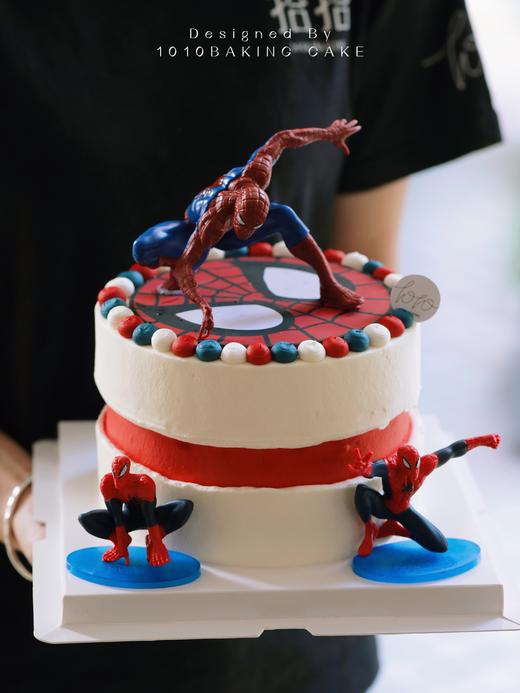 「蜘蛛侠·漫威」100%动物奶油（附图6寸加高·提前12小时预订） 商品图1