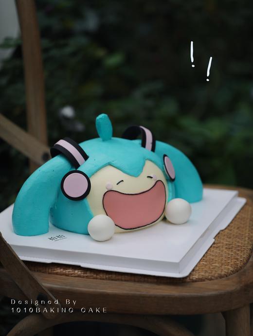 「Miku 初音未来」翻糖巧克力·100%动物奶油（附图6寸造型·提前5天预订） 商品图3