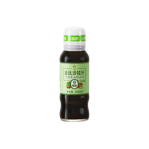 丘比沙拉汁大拌菜油醋口味200g/瓶沙拉酱0脂肪水果蔬菜轻食油醋蘸料 商品图1