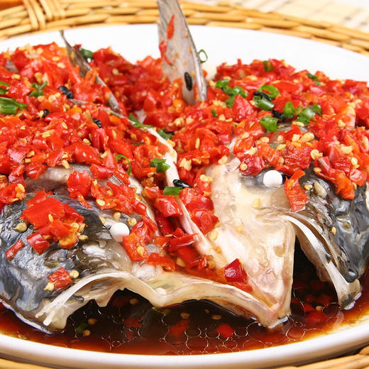 荆沙剁椒鱼头600g/袋 商品图1