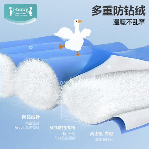 ibaby×outlast太空科技恒温儿童3合1滑雪羽绒服 鹅绒内胆四防科技加厚保暖冬季外出宝宝 商品图3