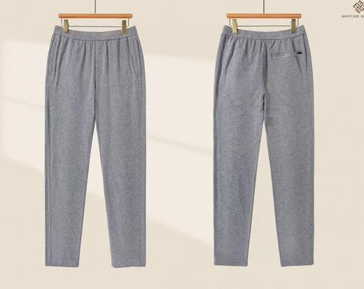 纯原Martine Wester 男款 起绒面料侧拼条慢跑裤 起绒针织面料 款号11110288 商品图1