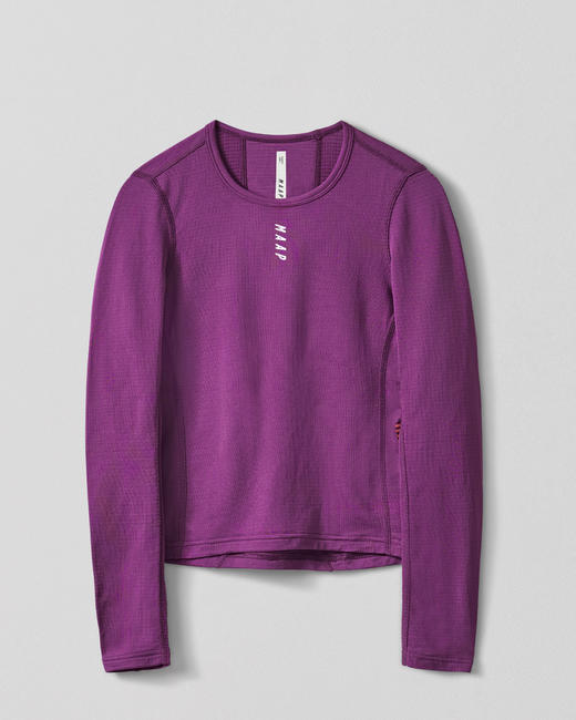 MAAP 女士 Thermal Base Layer LS Tee  Violet 女士加绒长袖 商品图1