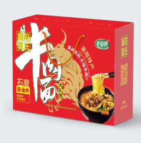 襄阳 郭姐农场牛肉面6盒礼包装（红盒）/牛肉面6盒礼包装（紫盒）/牛肉面6盒礼包装（黑盒）