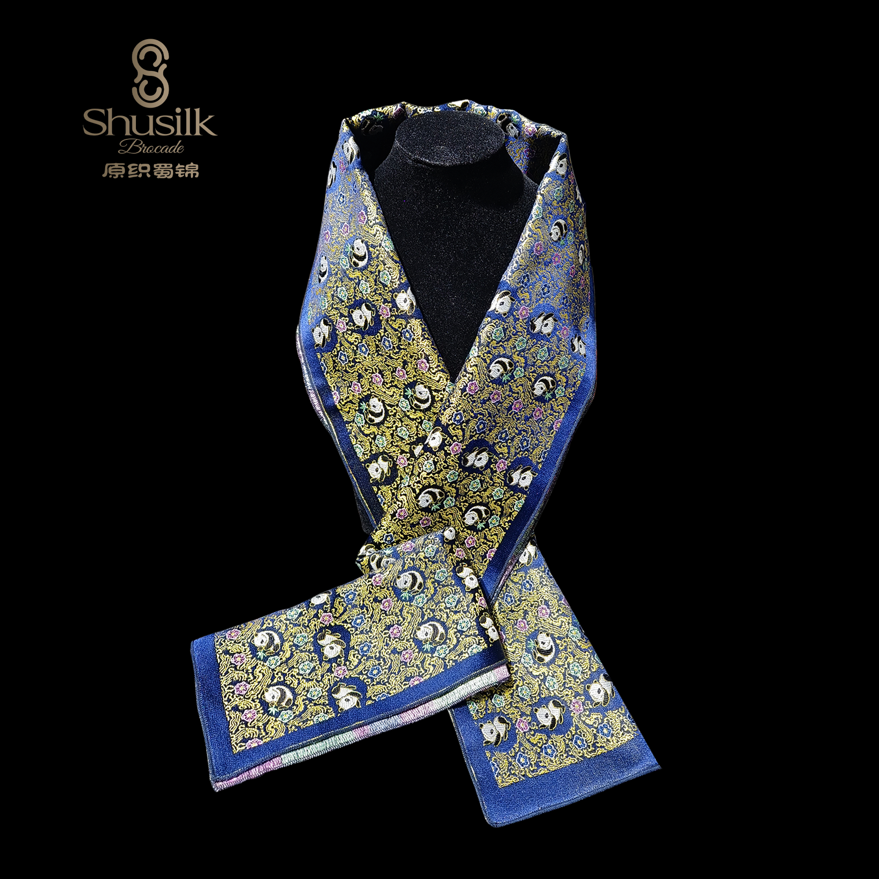 **新品蜀锦围巾