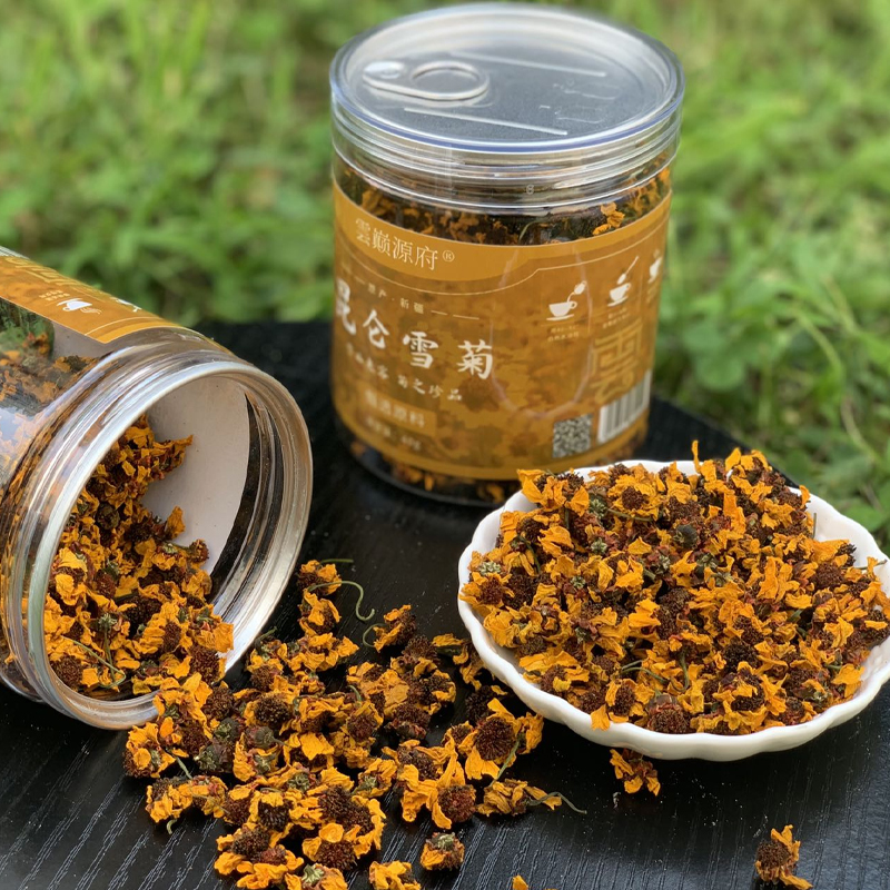 高海拔昆仑山雪菊新疆天山雪菊胎菊花高山血菊菊花特产