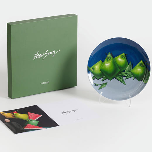 嘉德文创 | 艺术家周松限量版骨瓷圆盘 商品图0