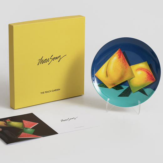 嘉德文创 | 艺术家周松限量版骨瓷圆盘 商品图1