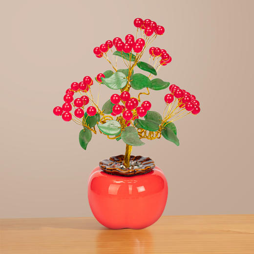 晶石小镇 事事如意发财树约30CM 商品图0