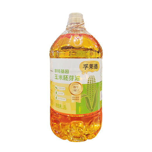 孚莱德非转基因玉米胚芽油5L 商品图4