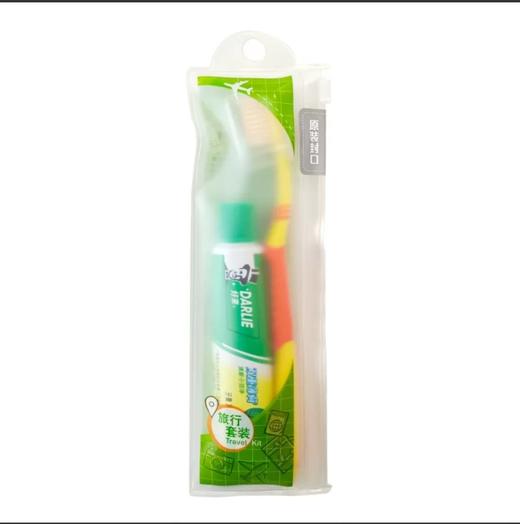 好来双重薄荷牙膏50g+柔丝深洁牙刷旅行套装 商品图0