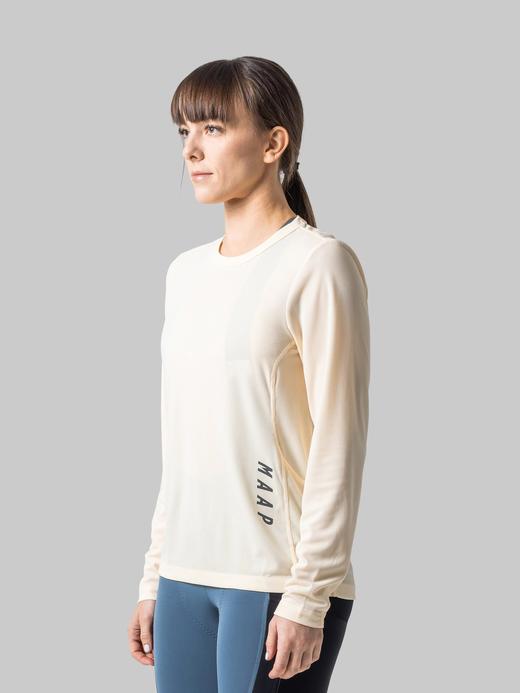 MAAP 女士 Alt_Road Ride LS Tee Vanilla 休闲长袖T恤 商品图0