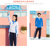深圳高级中学中学秋冬运（男女）高级版速干上衣裤子（备注学校印校徽） 商品缩略图4