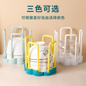 可伸缩碗架厨房多功能碗盘餐具收纳架沥水置物架1个