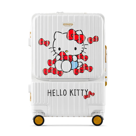银座xHelloKitty正版授权联名定制喷绘系列-精致窄边铝框前开盖6661K-HK 商品图3